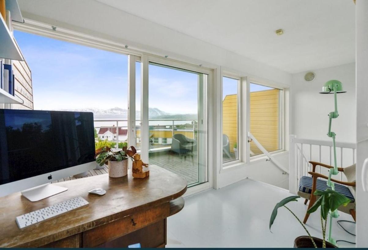 Arctic Homestay With Northern Light Viewpoint Tromsø Exteriér fotografie
